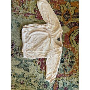 Kiabi Baby Cardigan 6 Months Pink Crossover Buttons